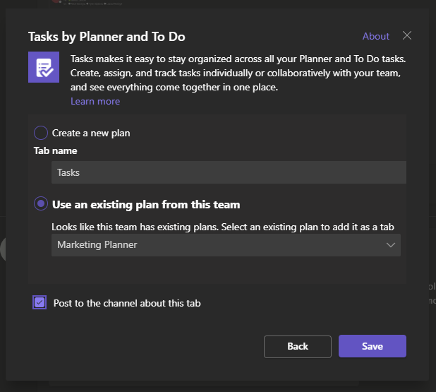 How to use Planner with Microsoft Teams to manage your tasks