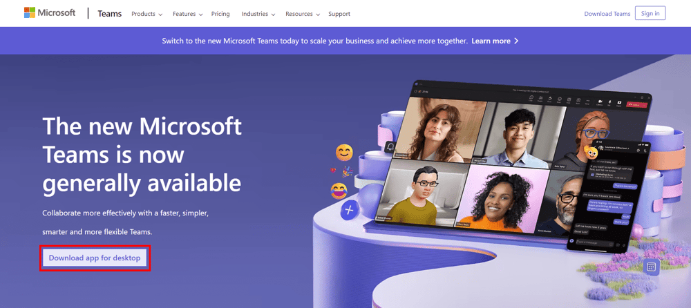 microsoft-teams-website-download-app